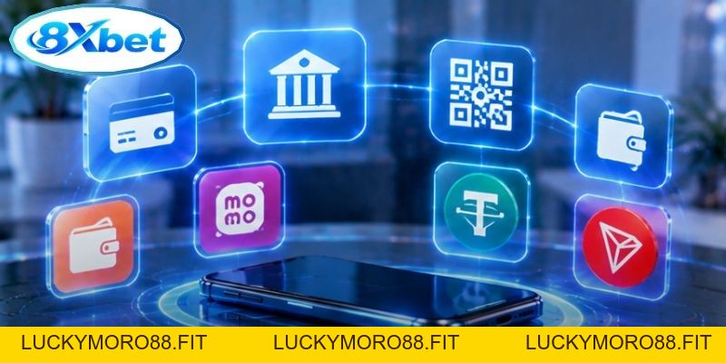 Nạp Tiền 8XBET | Giao Dịch Tối Thiểu Chỉ Từ 100.000 Đồng - Luckymoro88